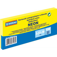 Bloczek samop.38x51mm 3x100k neon ty DONAU 7585011-11