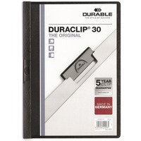 Skoroszyt DURABLE DURACLIP Original 30 czarny 2200-01