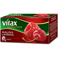 Herbata VITAX INSPIRATIONS MALINA&WINIA 20t*2g zawieszka