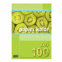 Papier xero A4 niebieski (100 arkuszy) KRESKA