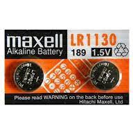Bateria alkaliczne (2szt) LR1130 / LR54 1, 5V Maxell