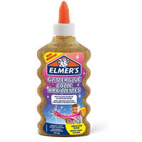 Elmers klej brokatowy, zoty, zmywalny i przyjazny dzieciom, 177ml, 2077251 (X)