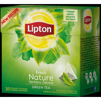 Herbata LIPTON PIRAMID GREEN FRESH NATURE 20t zielona GREEN TEA