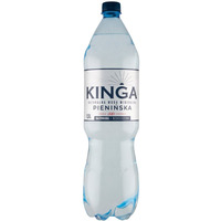 Woda KINGA PIENISKA 1, 5L (6szt.) gazowana
