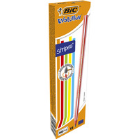 Owek bez gumki BIC Evolution Stripes 646 HB, 918487 (X)