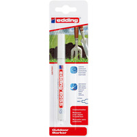 Marker odporny na warunki atmosferyczne 1-2 mm biały 1 szt. blister Edding 8055/1/B/BL