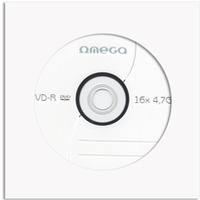 Pyta OMEGA DVD+R 4, 7GB 16X KOPERTA (1) OMD16K1+