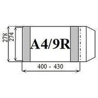 Okadka ksikowa A4/9R regulowana wys.wew.274mm (25) D&D