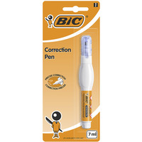 Korektor w pirze BIC Correction Pen 7ml Korektor, 996724