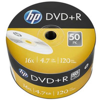 Pyta HP DVD+R 4.7GB 16x (50szt) SPINDEL, bulk DRE00070