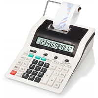 Kalkulator drukujcy CITIZEN CX-123N, 12-cyfrowy, 267x202mm, czarno-biay