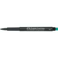 Foliopis z gumk OHP MULTIMARK F 0.6 czarny FABER-CASTELL 151399