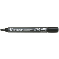 Markery permanentne SCA-100 (20) czarny XXL PILOT