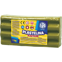 Plastelina Astra 1 kg oliwkowa, 303111018