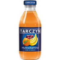 TARCZYN MULTIWITAMINA owoce pomaraczowe 300ml butelka szko