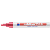 Marker lakierowy 2-4mm 750 czerwony EDDING kocwka okrga