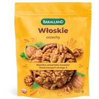 Orzechy woskie 100g BAKALLAND