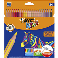 Kredki owkowe BIC Kids Eco Evolution Stripes 24kol., 950525
