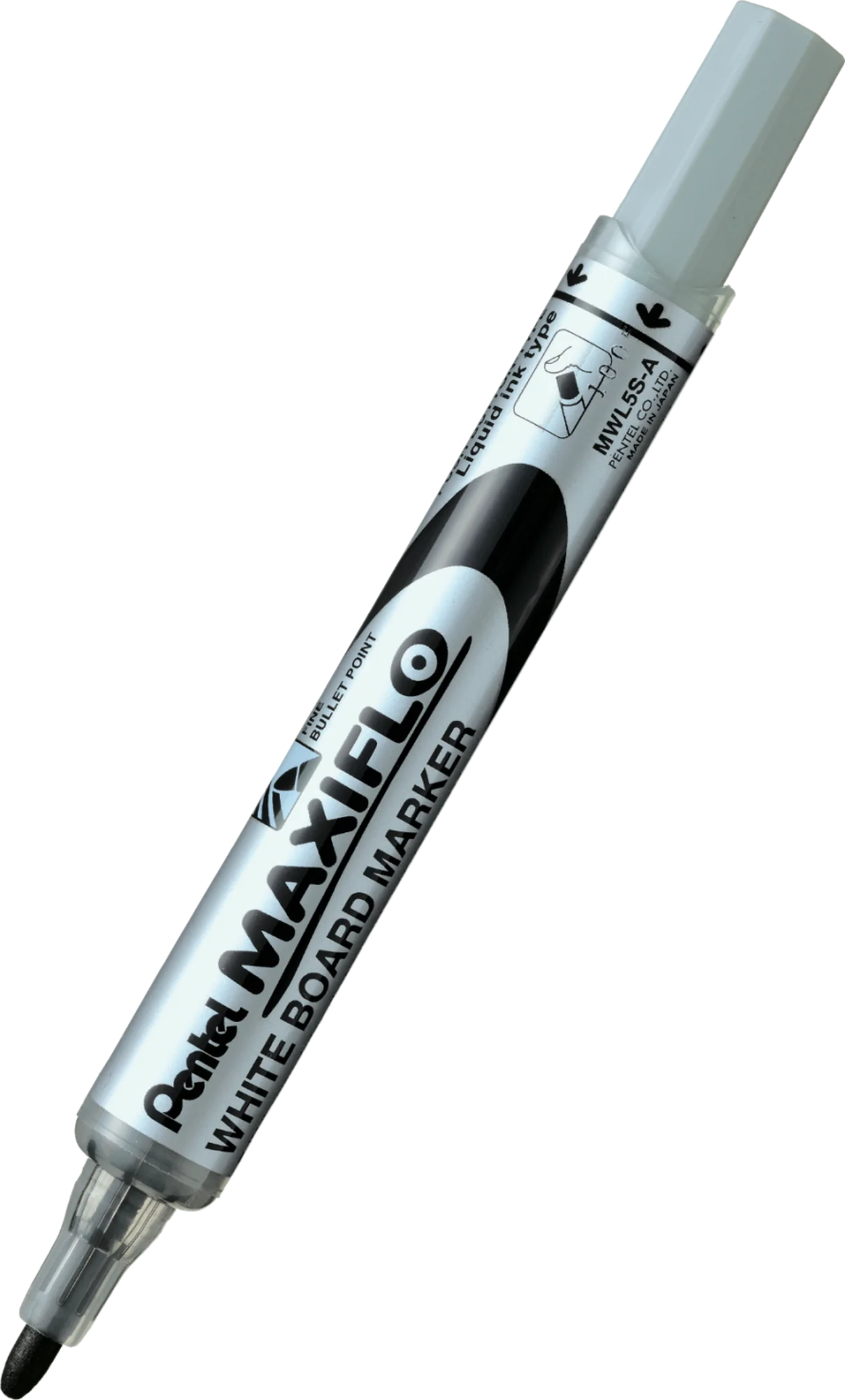 Marker suchościeralny brązpwy MWL5ME PENTEL MAXIFLO(z tłoczkiem)