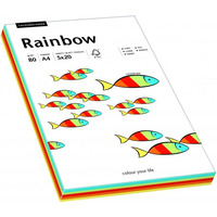 Papier xero kolorowy RAINBOW mix Intensywny odcie 88043188
