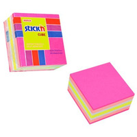 Bloczek STICKN 51x51mm rowy-mix neon i pastel 21533