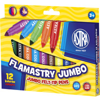 Flamastry Astra jumbo 12 kolorw, 314110001