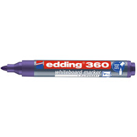Marker do tablic okrga kocwka 1, 5-3 mm fioletowy Edding 360/008/F