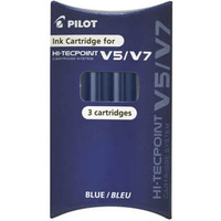 Naboje do cienkopisu V5 CARTRIDGE SYSTEM (3) niebieski IC-50-V5-L PILOT