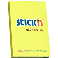 Bloczek STICKN 76x51mm ty neon 100k 21132