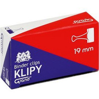 Klip 19mm 12szt (3/4 cala) czarny GRAND 110-1092