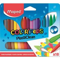 Kredki plastikowe Colorpeps 18 kolorw 862012 MAPED (X)