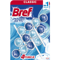 BREF Zawieszka WC COLOR AKTIV 3x50g Ocean 53401