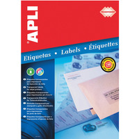 Etykiety 10053 210*297 poliestrowe przezroczyste (10) APLI