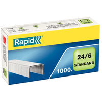 Zszywki RAPID Standard 24/6 1M, 1000 szt., 24855600