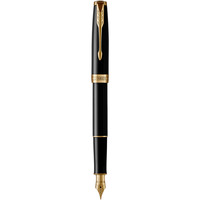 Piro wieczne (M, stalwka ze stali) SONNET BLACK LACQUER GT PARKER 1931495, giftbox