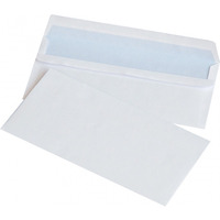 Koperty samoklejące OFFICE PRODUCTS, SK, DL, 110x220mm, 75gsm, 50szt., białe