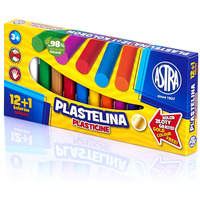 Plastelina Astra 13 kolorw - 12+1 kolor gratis, 303115007