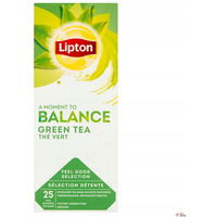 Herbata LIPTON BALANCE Green Tea Pure (25 kopert fol.)