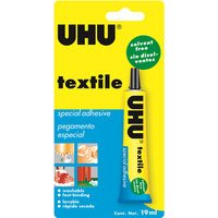 Klej do tkanin 19ml UHU TEXTILE U 40300