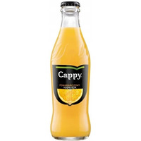 Sok CAPPY 0, 3l pomaracz szklana butelka 24 sztuki