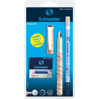 Pióro wieczne SCHNEIDER Glam, wymazywacz, naboje 6 szt., mix kolorów, blister