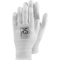 Rękawice dziane RS Rand Esd, rozm. 8, białe