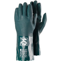 Rękawice chemiczne RS Duplo, 35 cm, rozm. 10, zielone