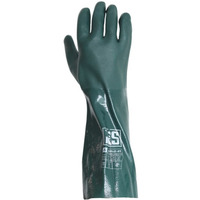 Rękawice chemiczne RS Duplo, 45 cm, rozm. 10, zielone