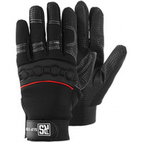 Rękawice typu mechanik RS Slip Stop, rozm. 10, czarne