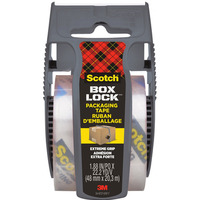 Tama pakowa SCOTCH?Box Lock, z podajnikiem, 48mm x 20.3m, 1szt., transparentna