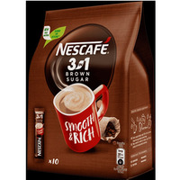 Kawa NESCAFE 3in1, brown sugar, torba, 165g
