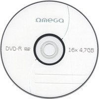 Pyta OMEGA DVD+R 4, 7GB 16X CAKE (10) OMD1610+
