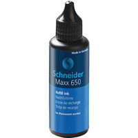 Tusz uzupełniający SCHNEIDER Maxx 650, 50 ml, niebieski
