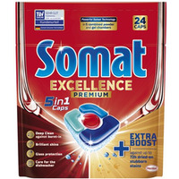 SOMAT Tabletki do zmywarki 24 szt. Exellence 5in1 08230